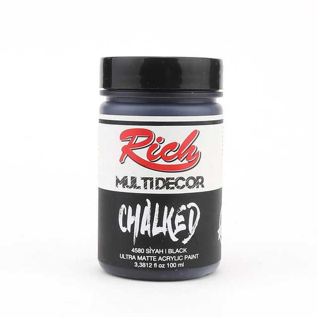 Rich Multi Decor Chalked 100 ml 4580 Siyah