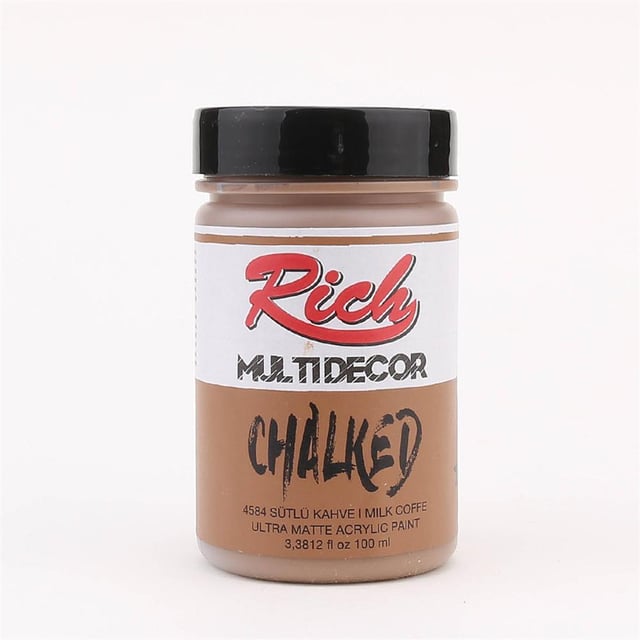 Rich Multi Decor Chalked 100 ml 4584 Sütlü Kahve