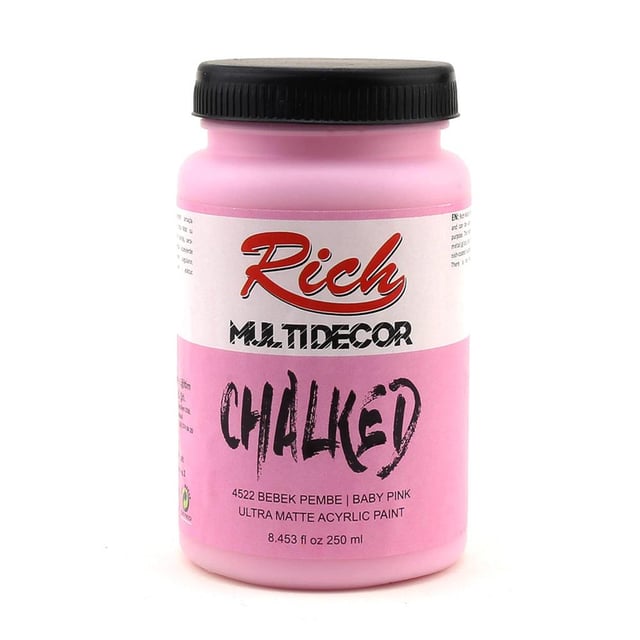 Rich Multi Decor Chalked 250 ml 4522 Bebek Pembe