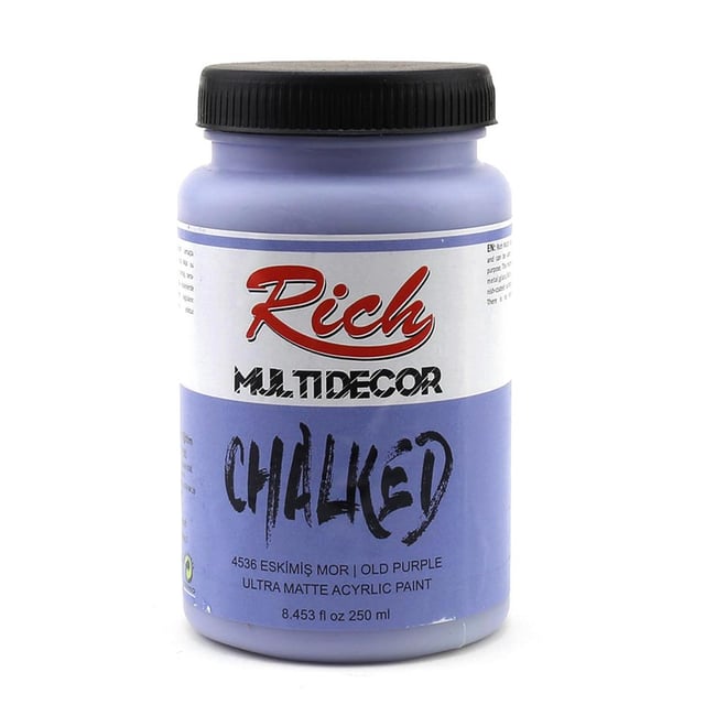 Rich Multi Decor Chalked 250 ml 4536 Eskimiş Mor