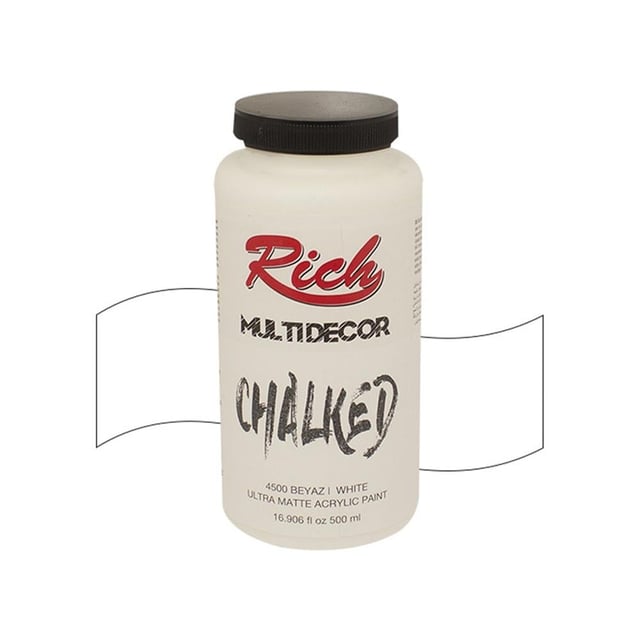 Rich Multi Decor Chalked 500 ml 4500 Beyaz
