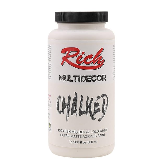 Rich Multi Decor Chalked 500 ml 4504 Eskimiş Beyaz