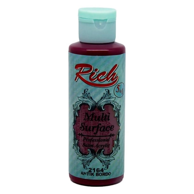 Rich Multi Surface 120 cc Boya - Antik Bordo 2164