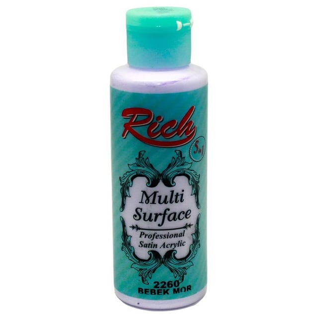 Rich Multi Surface 120 cc Boya - Bebek Mor 2260