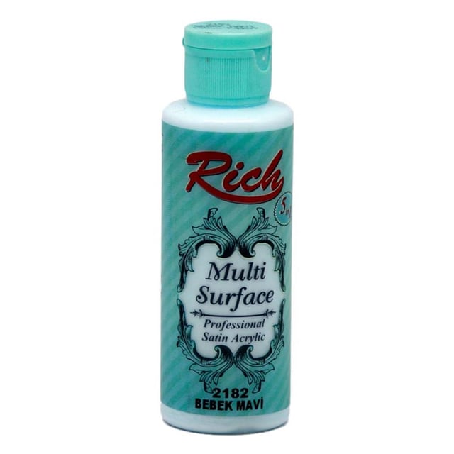 Rich Multi Surface 120 cc Boya - Bebek Mavi 2182