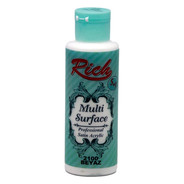 Rich Multi Surface 120 cc Boya - Beyaz 2100