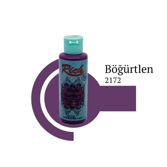 Rich Multi Surface 120 cc Boya - Böğürtlen 2172
