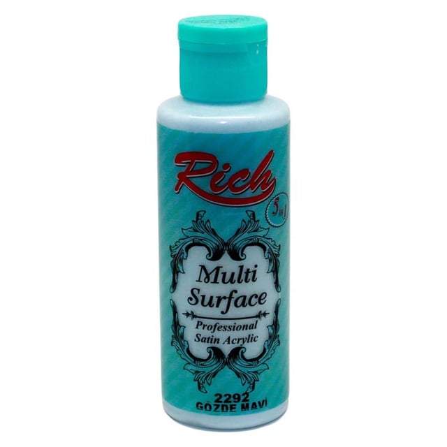 Rich Multi Surface 120 cc Boya - Gözde Mavi 2292