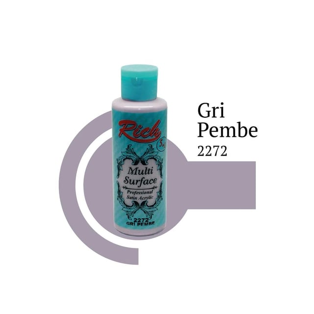 Rich Multi Surface 120 cc Boya - Gri Pembe 2272