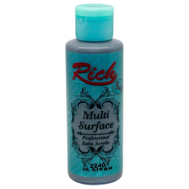 Rich Multi Surface 120 cc Boya - İs Siyah 2240