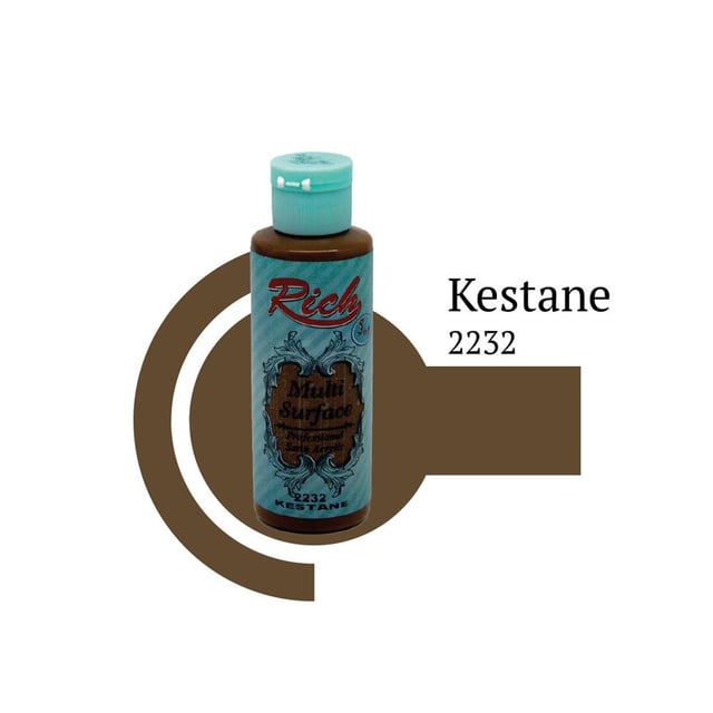 Rich Multi Surface 120 cc Boya - Kestane 2232