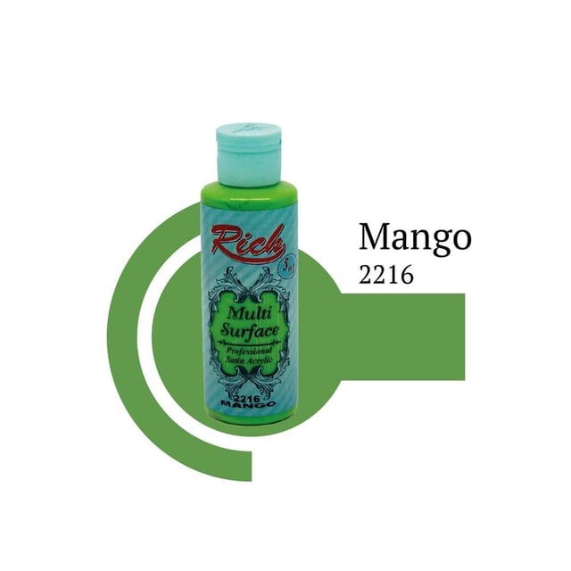 Rich Multi Surface 120 cc Boya - Mango 2216