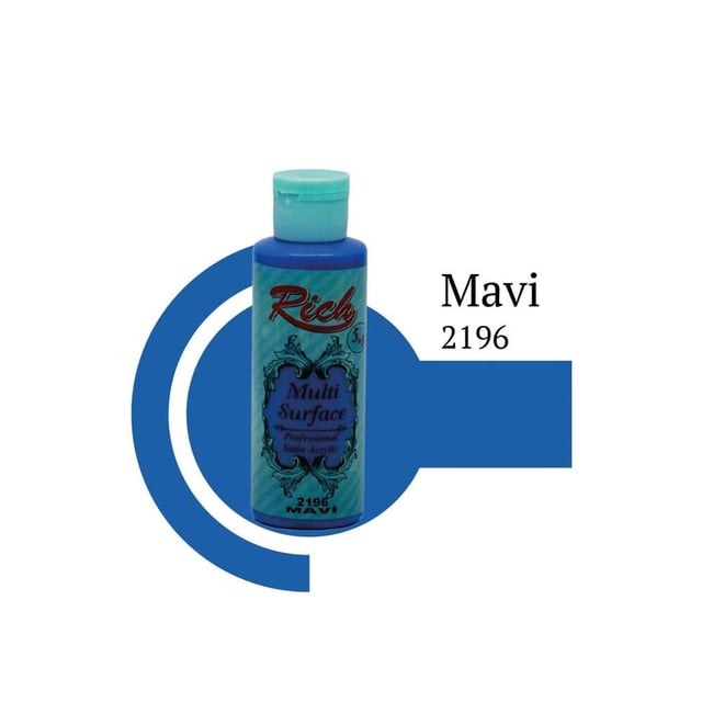 Rich Multi Surface 120 cc Boya - Mavi 2196