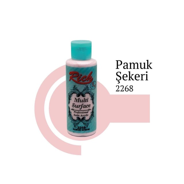 Rich Multi Surface 120 cc Boya - Pamuk Şekeri 2268