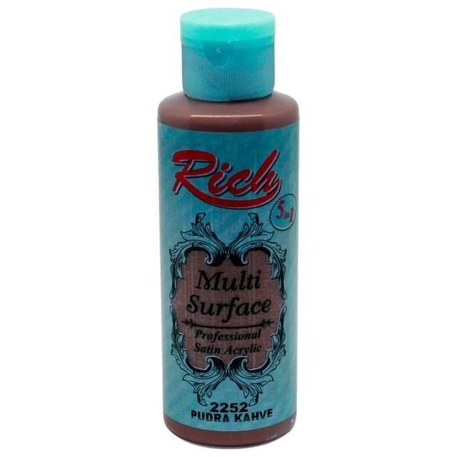 Rich Multi Surface 120 cc Boya - Pudra Kahve 2252