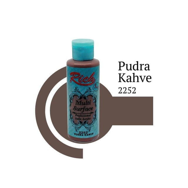 Rich Multi Surface 120 cc Boya - Pudra Kahve 2252