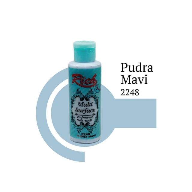 Rich Multi Surface 120 cc Boya - Pudra Mavi 2248