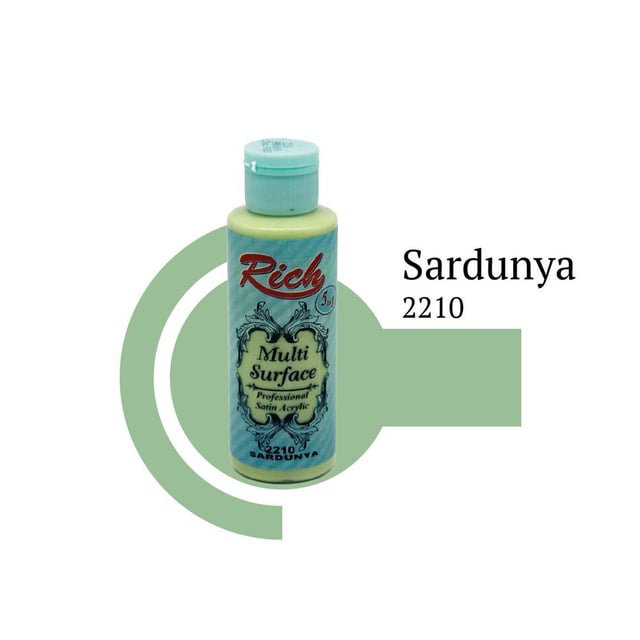 Rich Multi Surface 120 cc Boya - Sardunya 2210