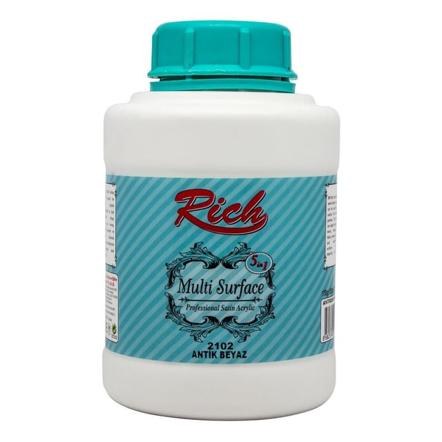 Rich Multi Surface 1250 ml Boya 2102 Antik Beyaz