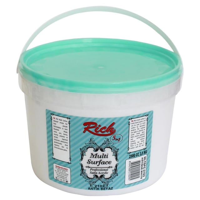 Rich Multi Surface 2500 ml Boya - 2102 Antik Beyaz