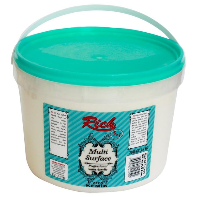 Rich Multi Surface 2500 ml Boya - 2105 Kemik
