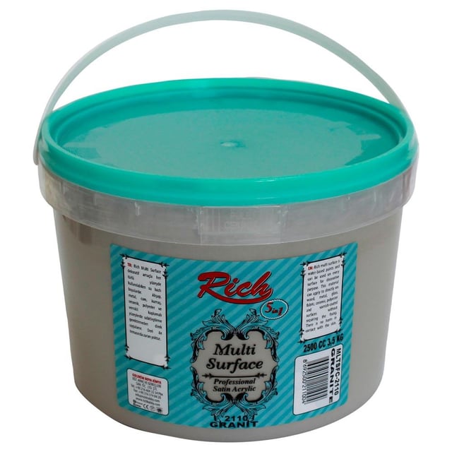 Rich Multi Surface 2500 ml Boya - 2110 Granit