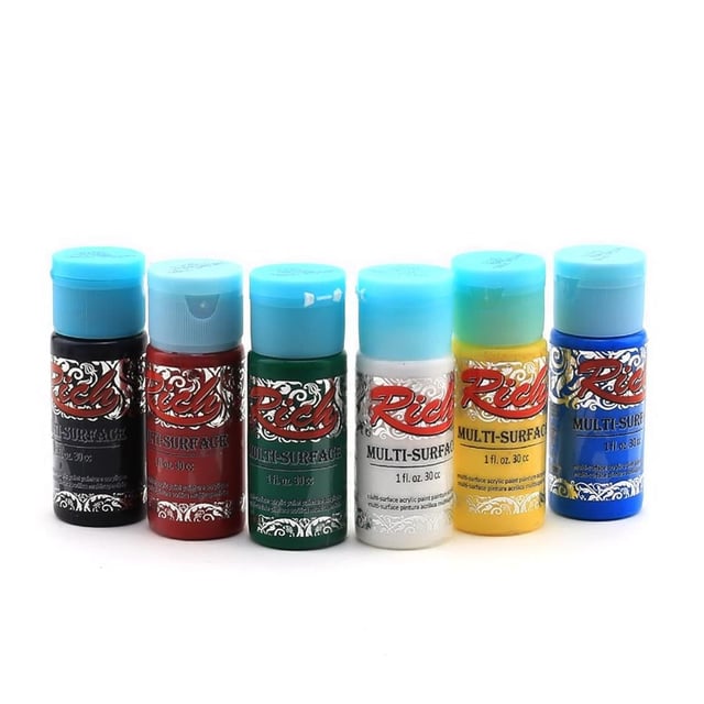 Rich Multi Surface 30 cc Akrilik Boya 6'lı Set