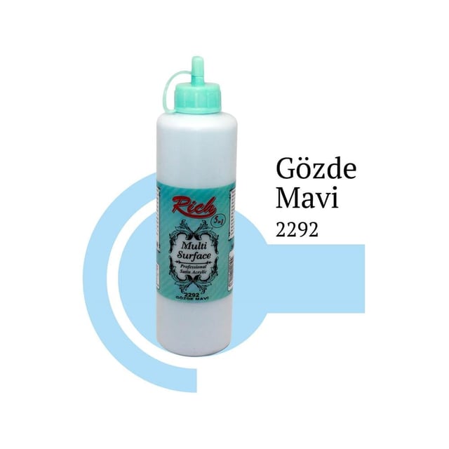 Rich Multi Surface 500 cc Boya - Gözde Mavi 2292