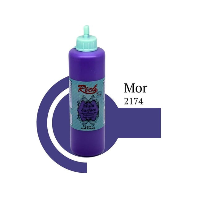 Rich Multi Surface 500 cc Boya - Mor 2174