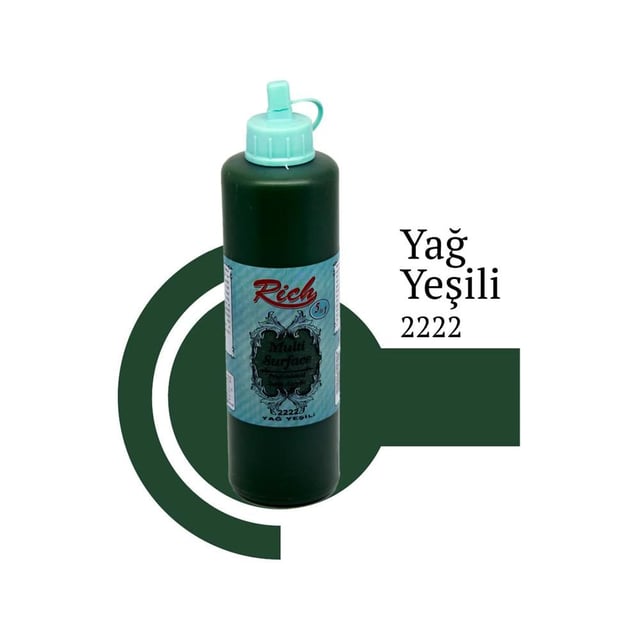 Rich Multi Surface 500 cc Boya - Yağ Yeşili 2222