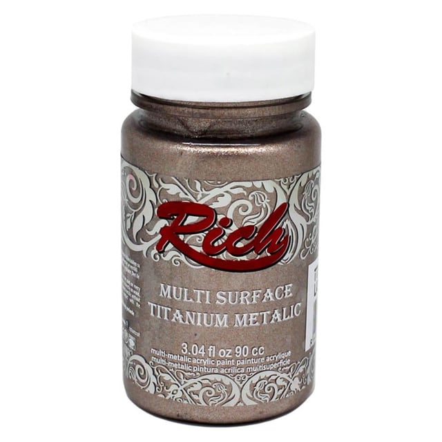 Rich Multi Surface Titanium Metalic Boya 90 cc - Latte 2510