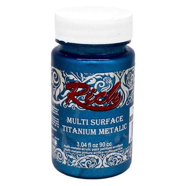 Rich Multi Surface Titanium Metalic Boya 90 cc - Bodrum Mavi 2566