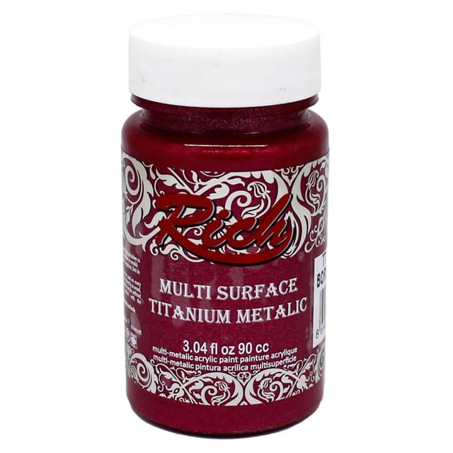 Rich Multi Surface Titanium Metalic Boya 90 cc - Bordo 2548