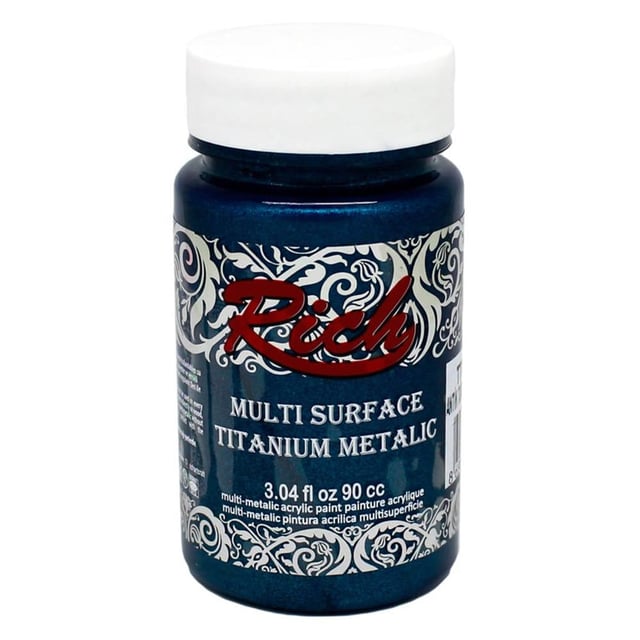 Rich Multi Surface Titanium Metalic Boya 90 cc - Antik Turkuaz 2570