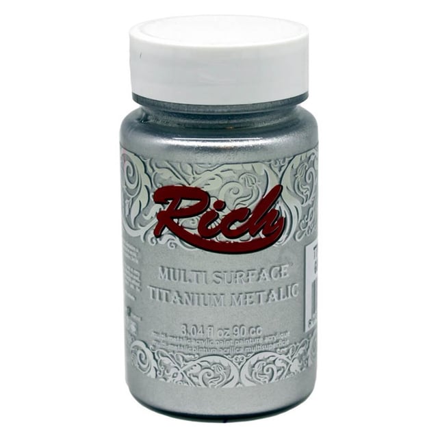 Rich Multi Surface Titanium Metalic Boya 90 cc - Gümüş 2502