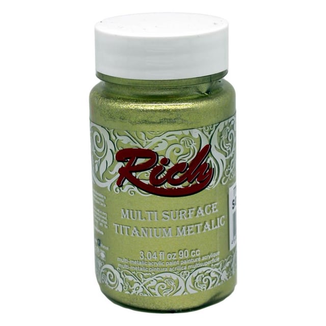 Rich Multi Surface Titanium Metalic Boya 90 cc - Soft Gold 2514