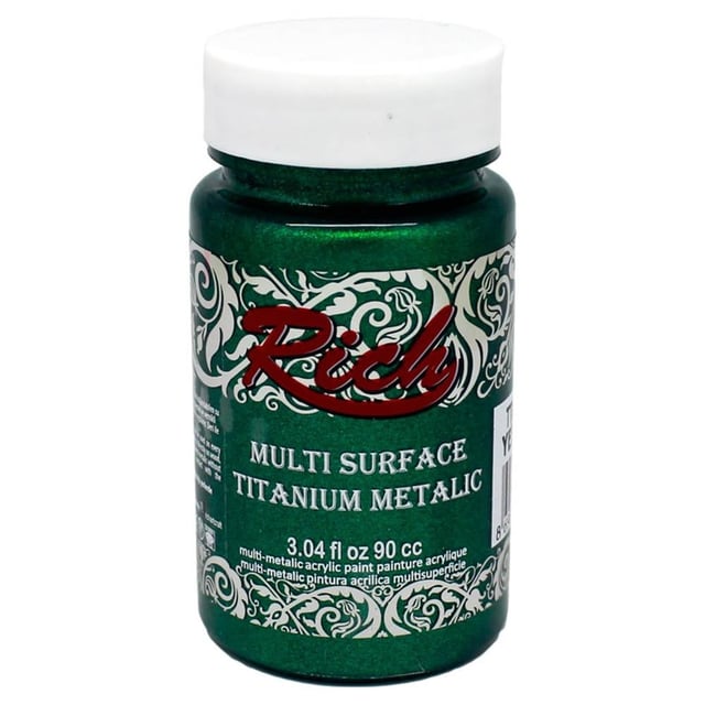 Rich Multi Surface Titanium Metalic Boya 90 cc - Yeşil 2552