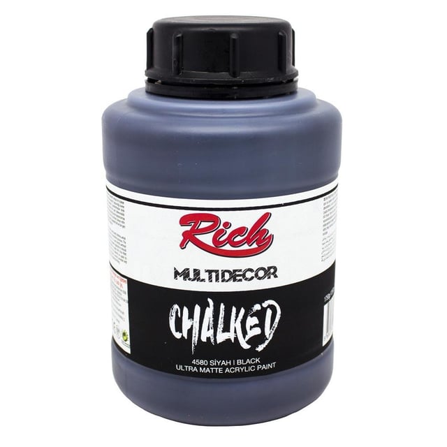 Rich MultiDecor Chalked 1250 ml Siyah 4580