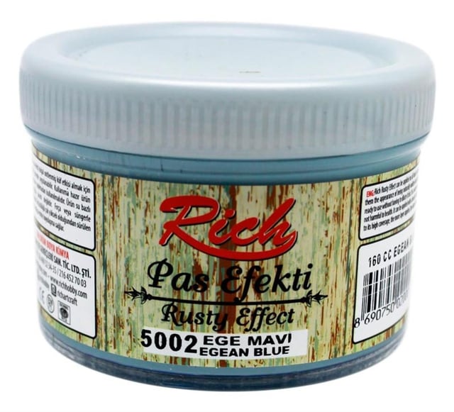 Rich Pas Efekti (Rusty Effect) - Ege Mavi 5002