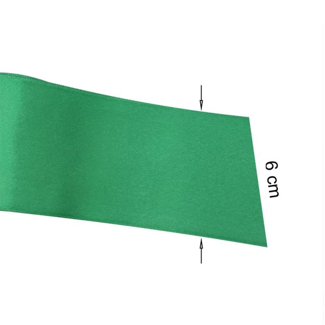 Saten Kurdele 6 cm