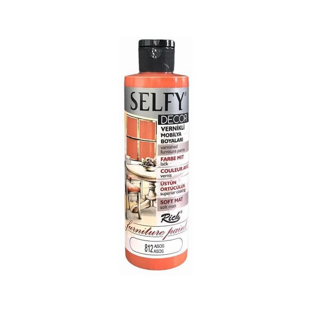 Selfy Decor Vernikli Mobilya Boyası 812 Asos 240 cc