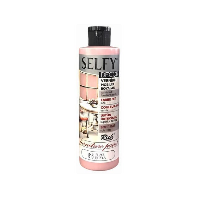 Selfy Decor Vernikli Mobilya Boyası 816 Elizya 240 cc