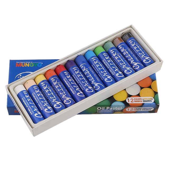 Semi Jumbo Yuvarlak Yağlı Pastel Boya 12 Renk