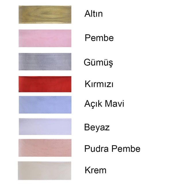 Şifon Kurdele 4 cm