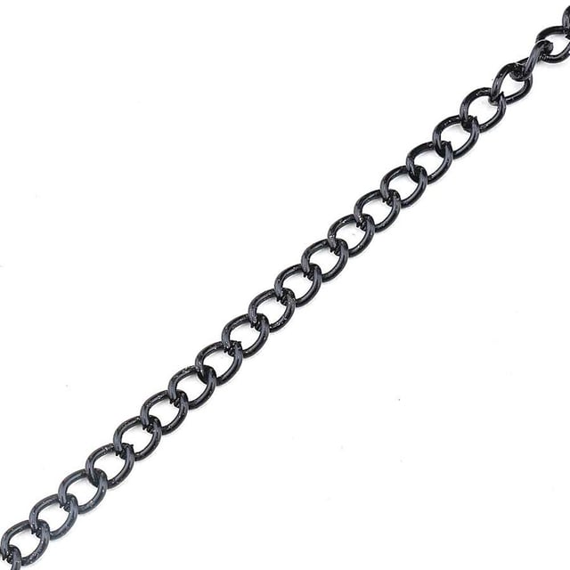 Siyah Metal Zincir Metrelik