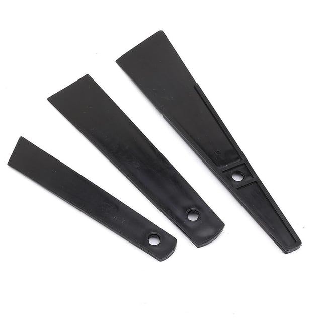 Siyah Yapıştırıcı Sürme Spatula Seti