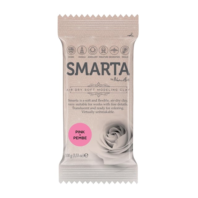 Smarta Pembe Modelleme Hamuru 100 gr