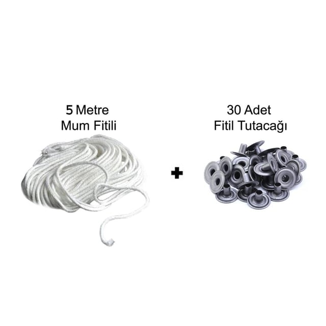 Soya Wax Doğal Mum Yapım Seti