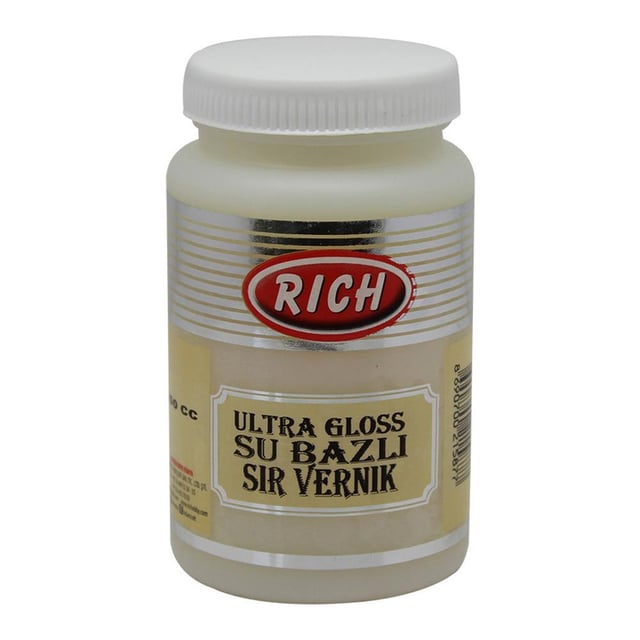 Ultra Gloss Su Bazlı Sır Vernik 250 cc