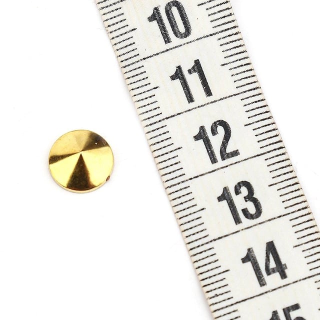 Ütüyle Yapışan Sivri Metal Taş (20 adet)